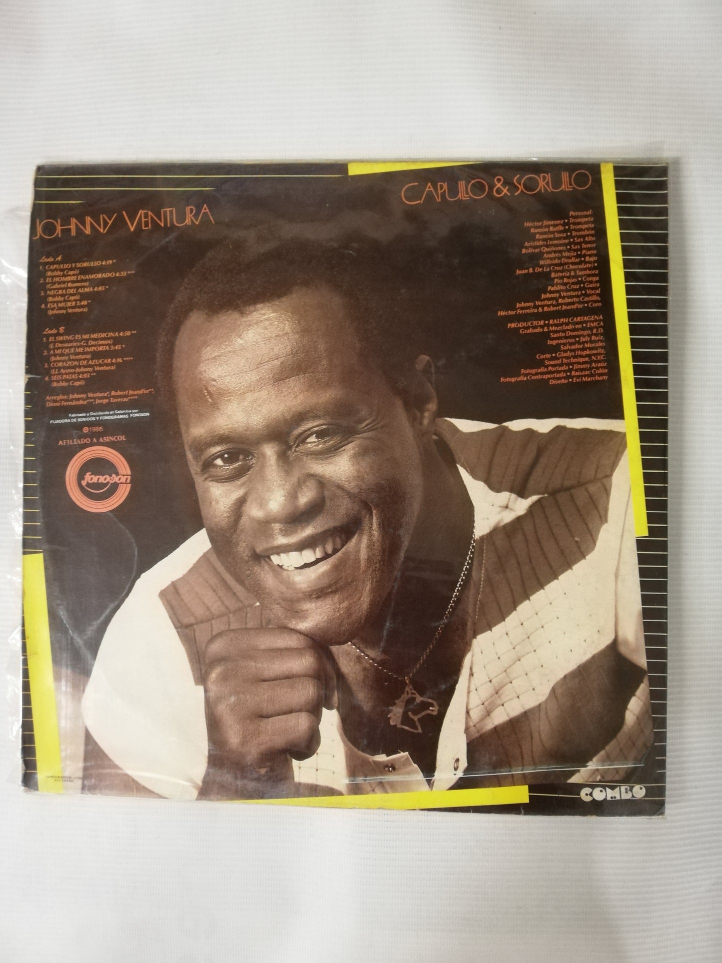 LP JOHNNY VENTURA - CAPULLO & SORULLO