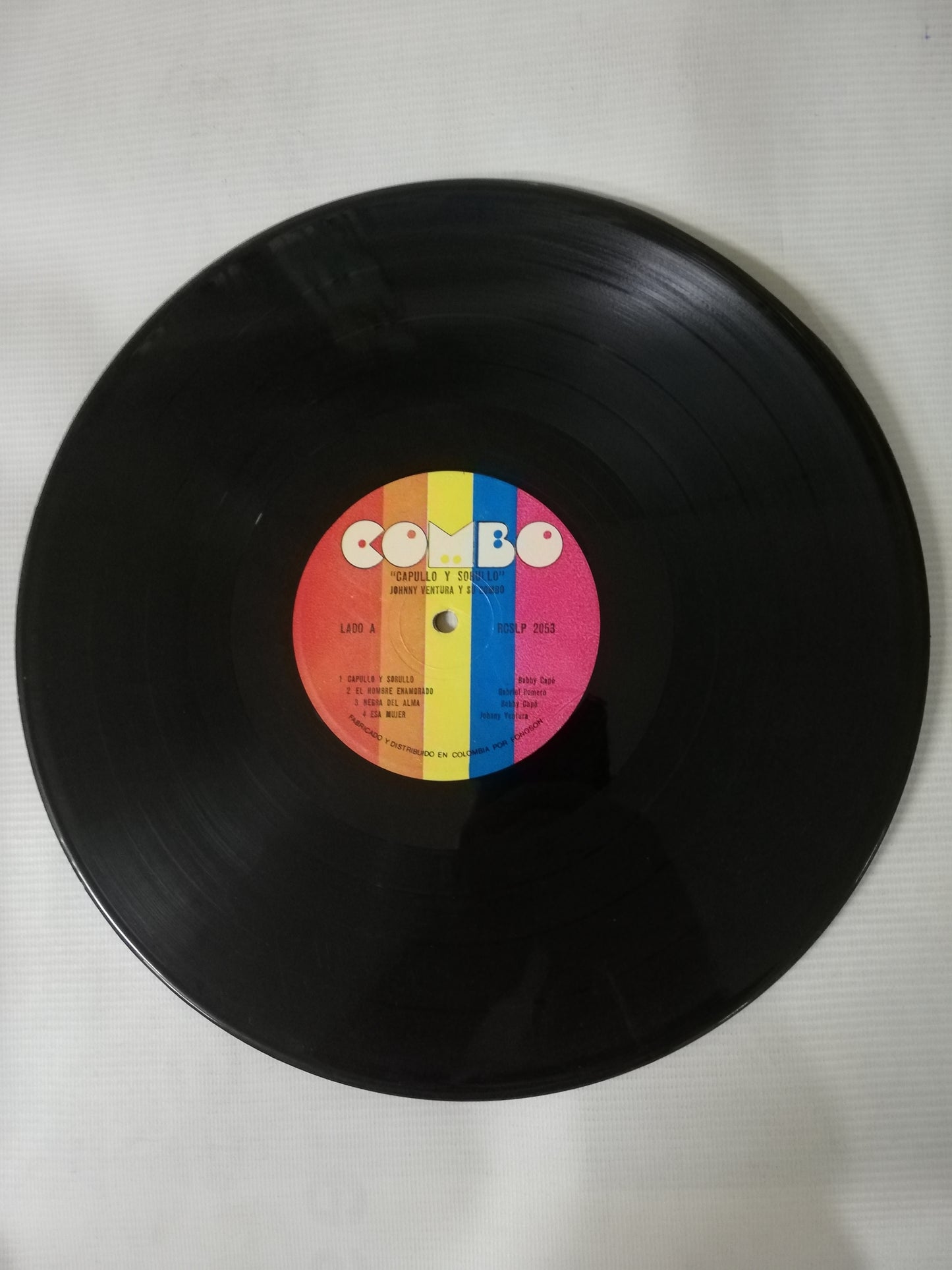 LP JOHNNY VENTURA - CAPULLO & SORULLO