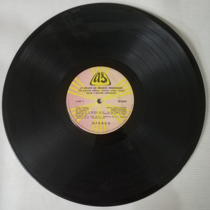 LP NELSON Y SU ESTRELLAS CON NELSON PINEDO, PASTOR LOPEZ Y CHICO SALAS - LO MEJOR DE NELSON HENRIQUEZ