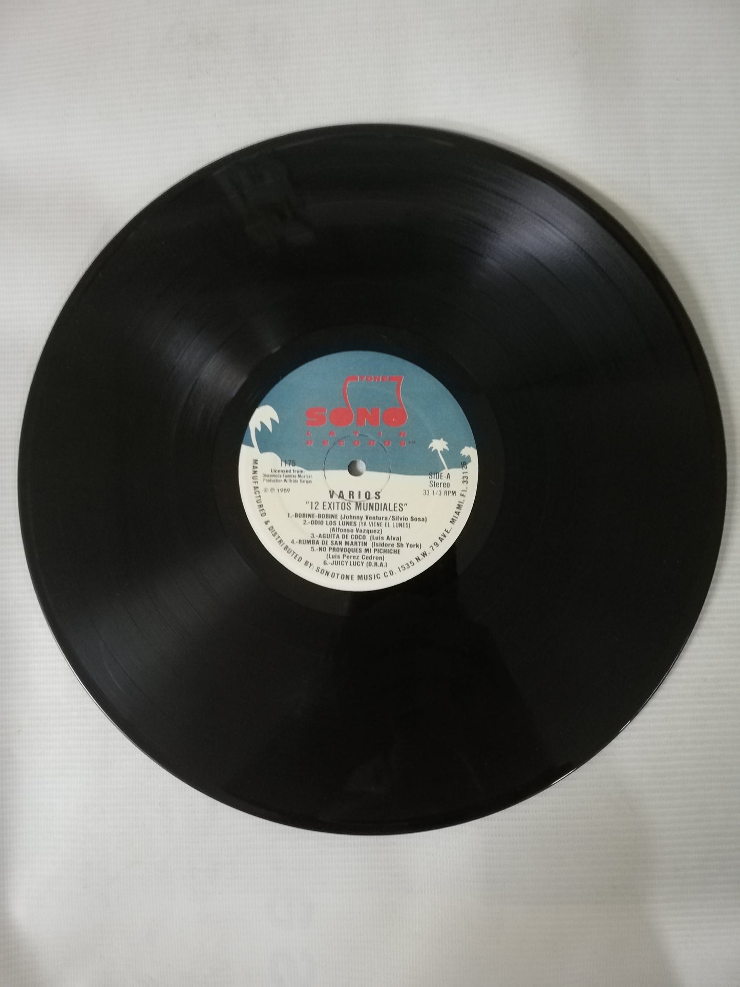 LP 12 EXITOS MUNDIALISTAS - VARIOS INTÉRPRETES