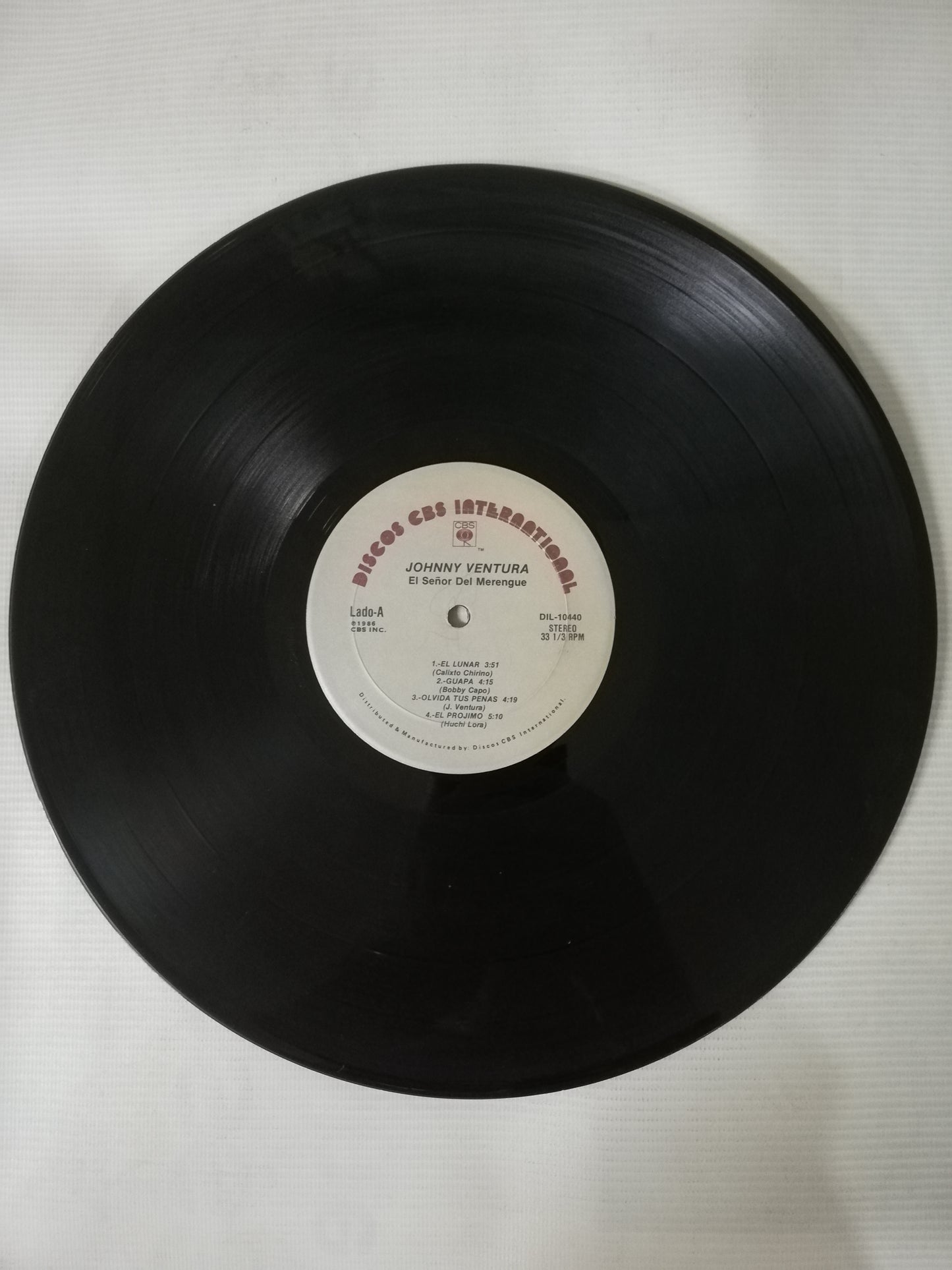 LP JOHNNY VENTURA - EL SEÑOR MERENGUE