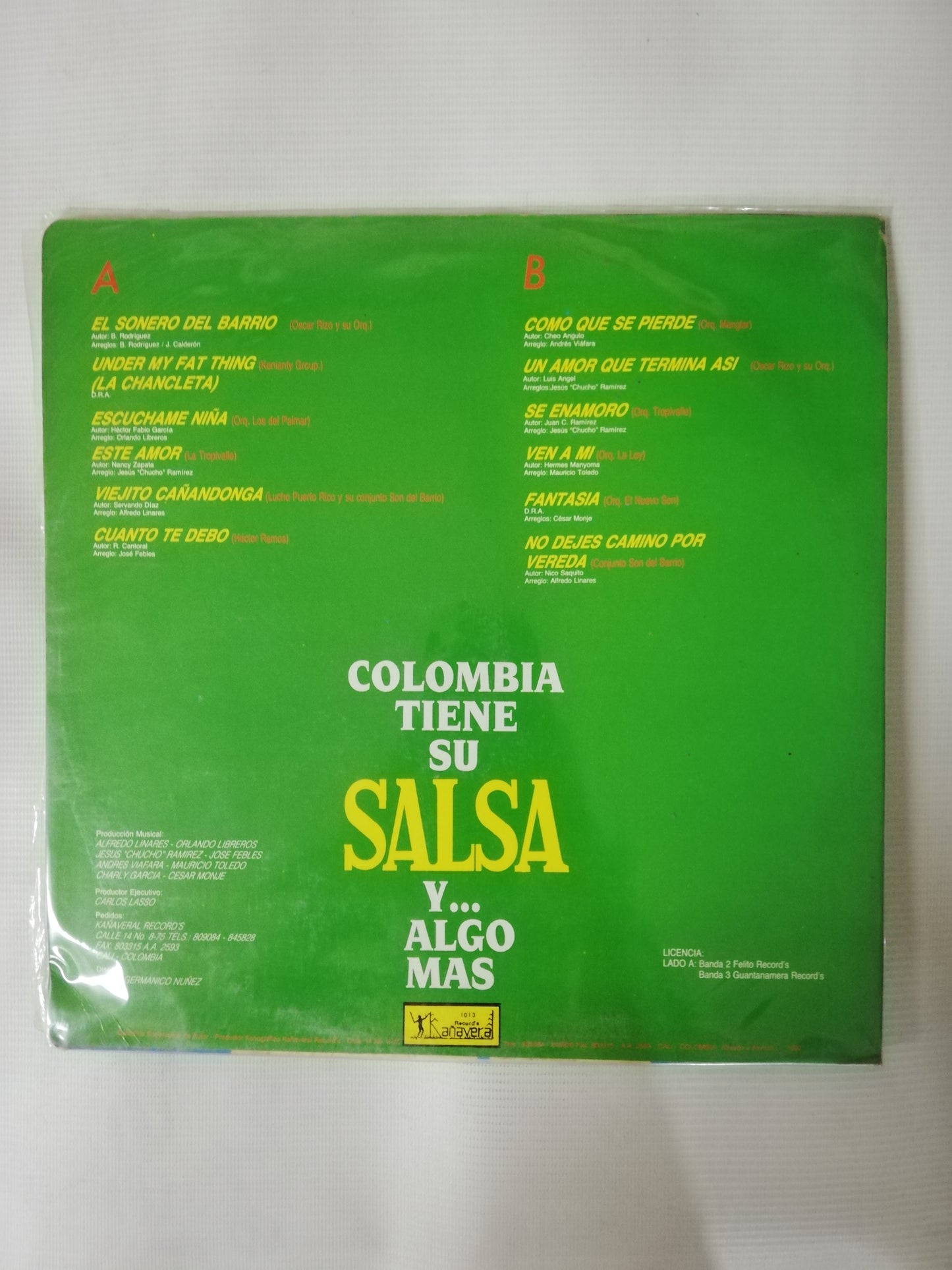 LP COLOMBIA TIENE SU SALSA Y...ALGO MÁS - COLOMBIA TIENE SU SALSA Y...ALGO MÁS VOL. 4