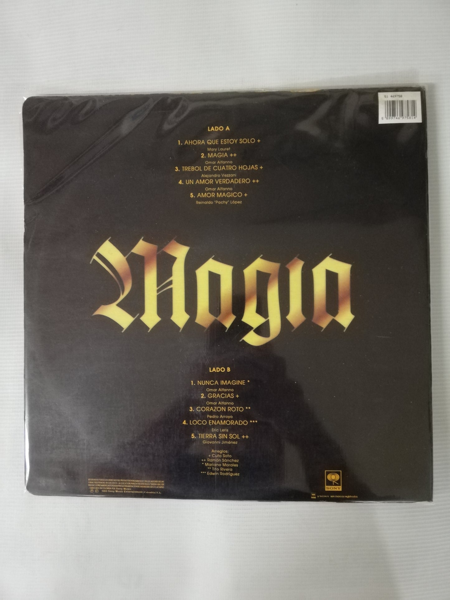 LP JERRY RIVERA - MAGIA