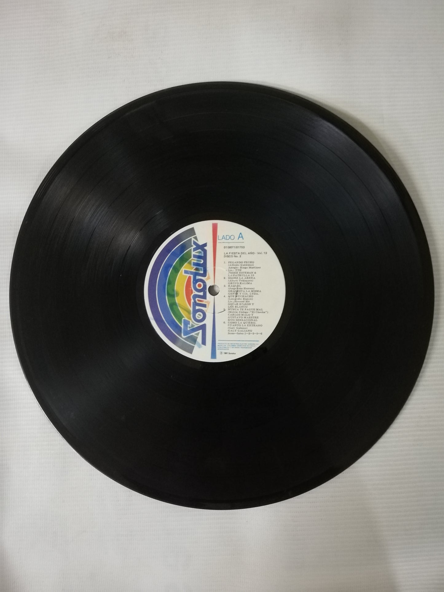 LP LA FIESTA DEL AÑO - LA FIESTA DEL AÑO VOL. 13 - VINYL X 2