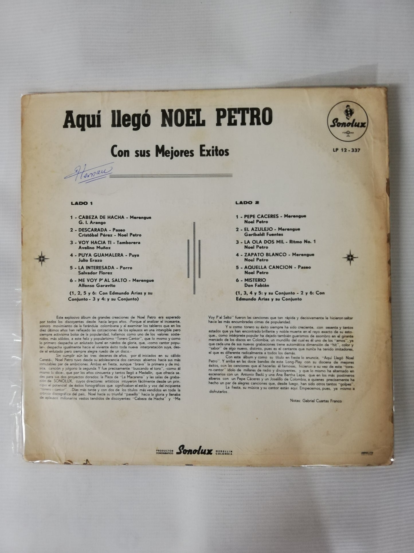 LP NOEL PETRO - AQUI LLEGO NOEL PETRO