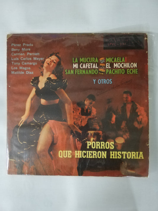 LP PORROS QUE HICIERON HISTORIA - VARIOS INTÉRPRETES