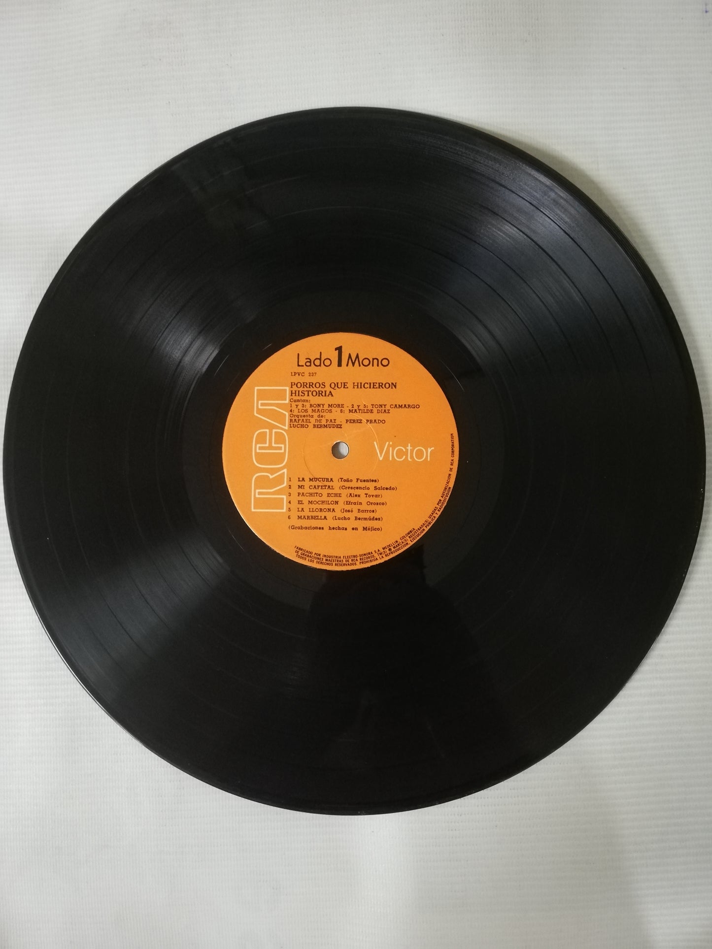 LP PORROS QUE HICIERON HISTORIA - VARIOS INTÉRPRETES