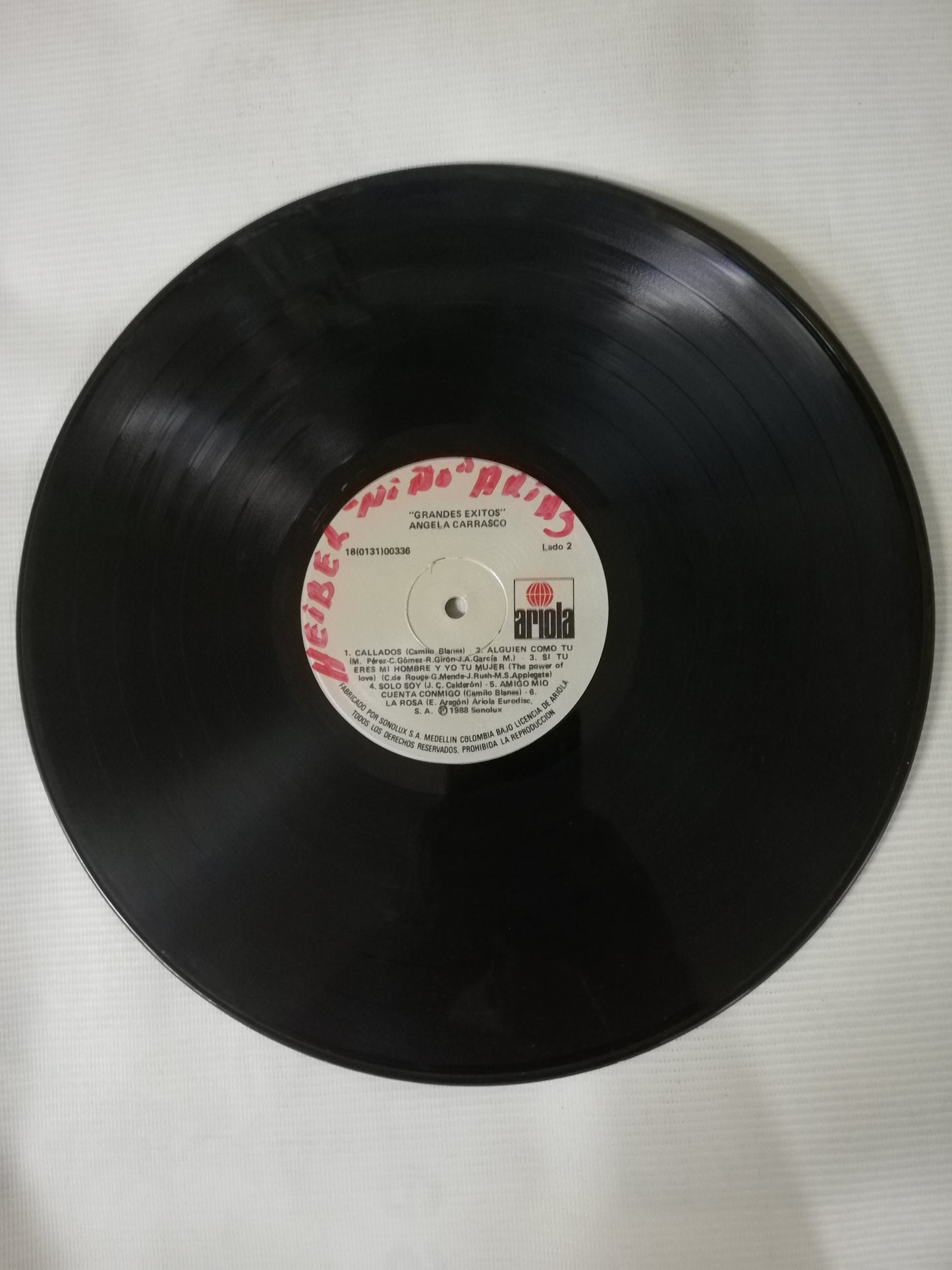 LP ANGELA CARRASCO - GRANDES EXITOS