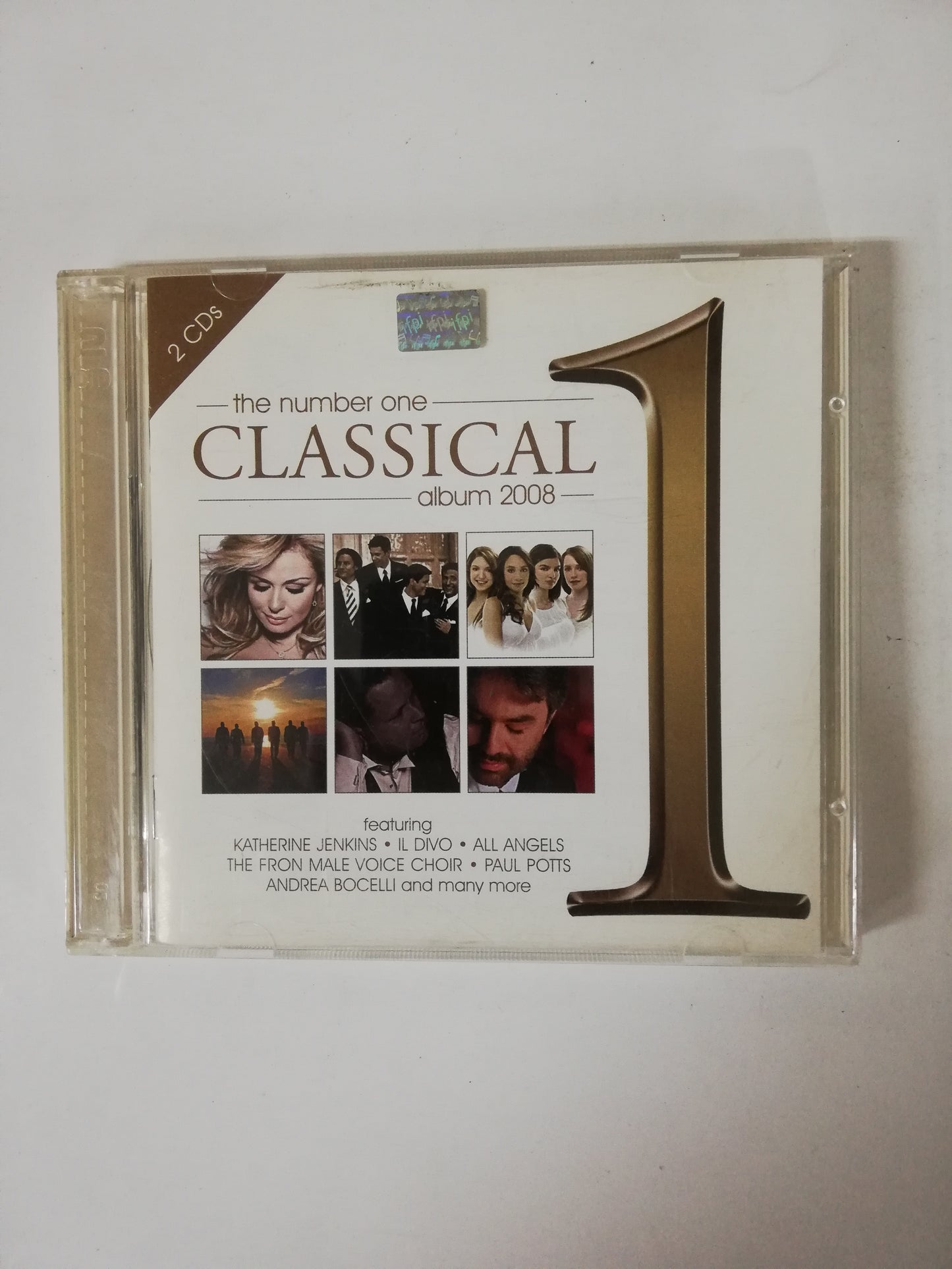 CD THE NUMBER ONE CLASSICAL ALBUM 2008 - VARIOS INTÉRPRETES - CD X 2