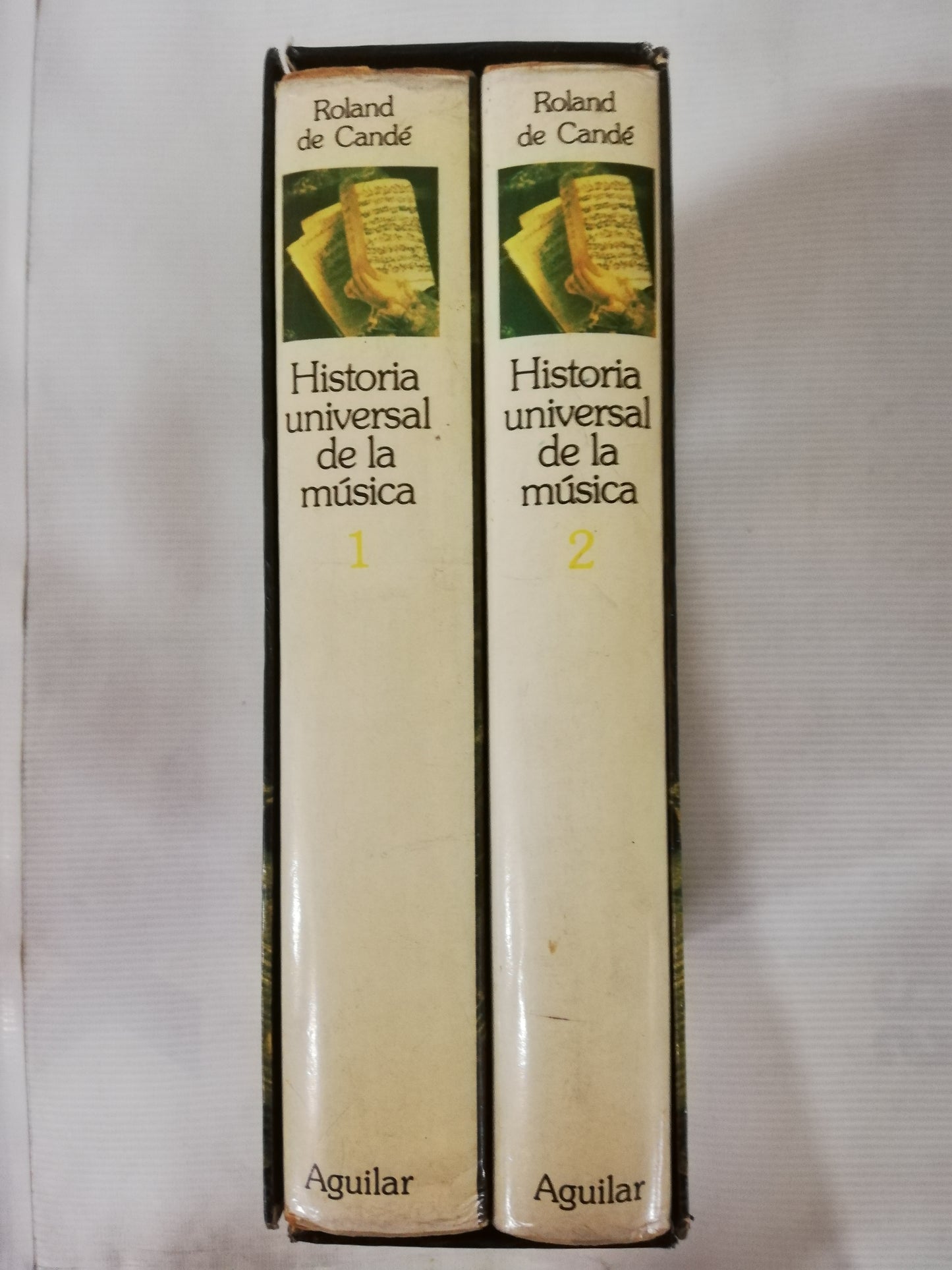 HISTORIA UNIVERSAL DE LA MÚSICA - ROLAND DE CANDÉ - 2 TOMOS