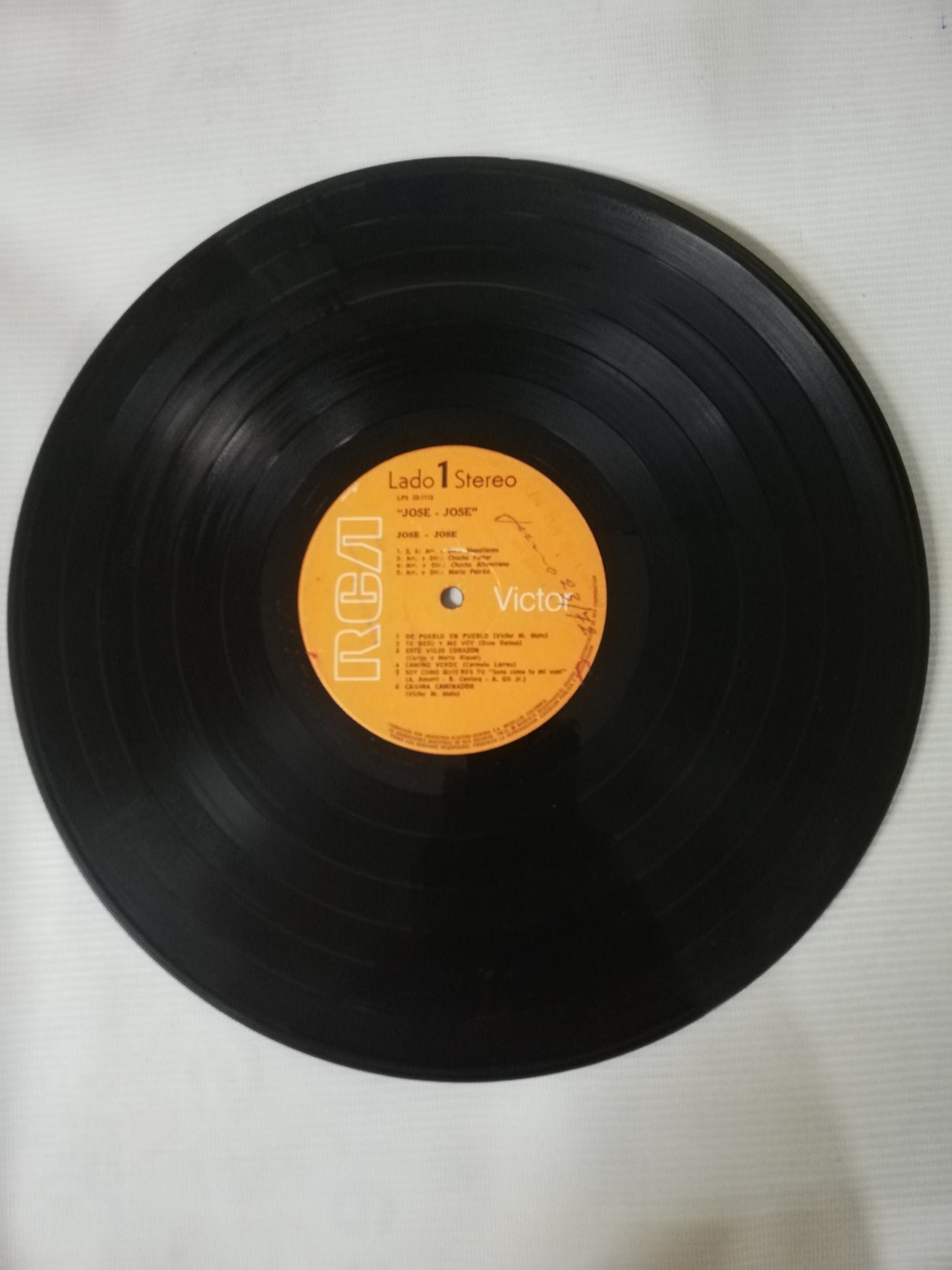 LP JOSÉ JOSÉ - DE PUEBLO EN PUEBLO