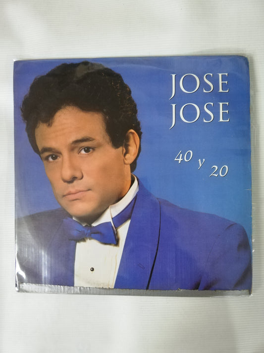 LP JOSÉ JOSÉ - 40 Y 20