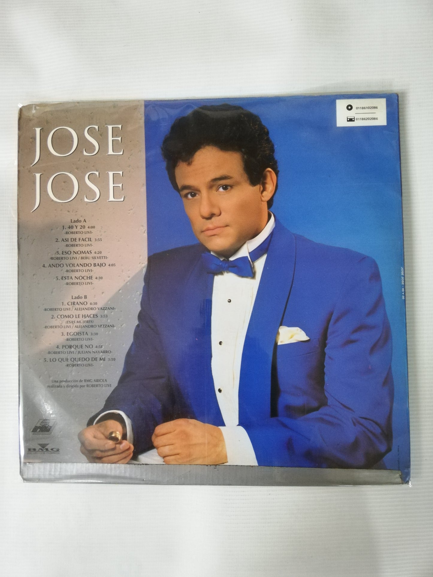 LP JOSÉ JOSÉ - 40 Y 20