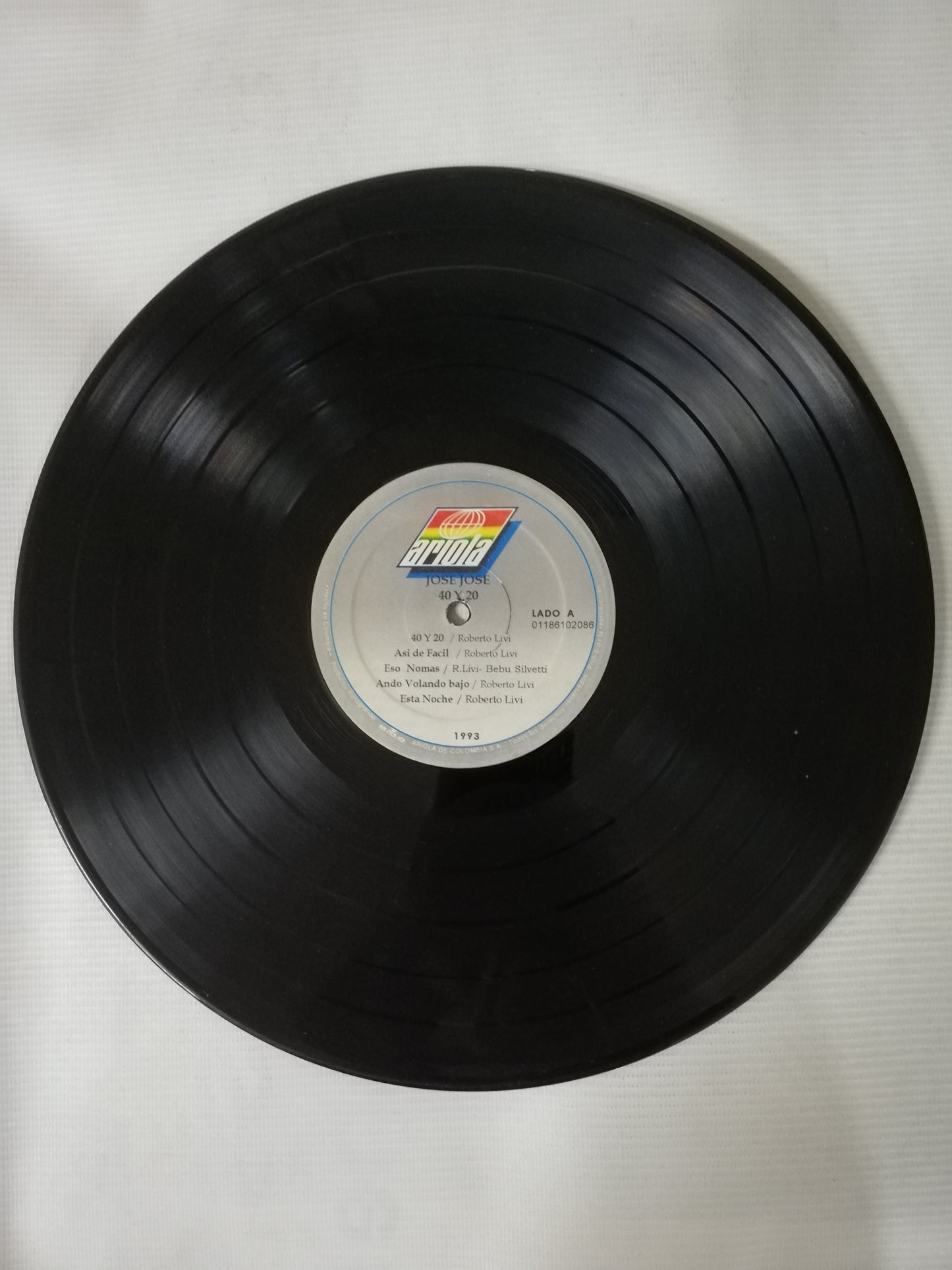 LP JOSÉ JOSÉ - 40 Y 20