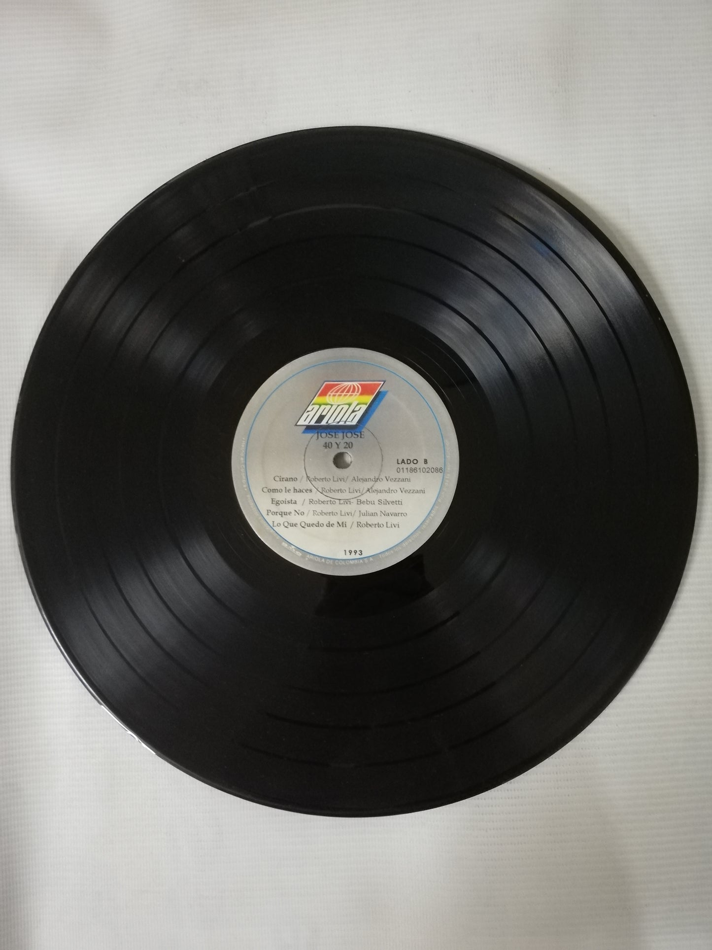 LP JOSÉ JOSÉ - 40 Y 20