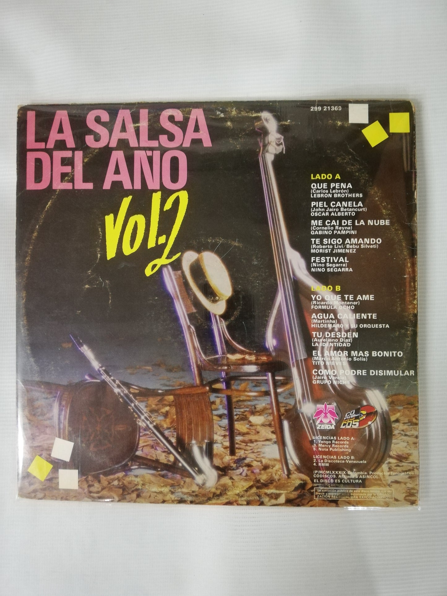 LP LA SALSA DEL AÑO - LA SALSA DEL AÑO VOL. 2