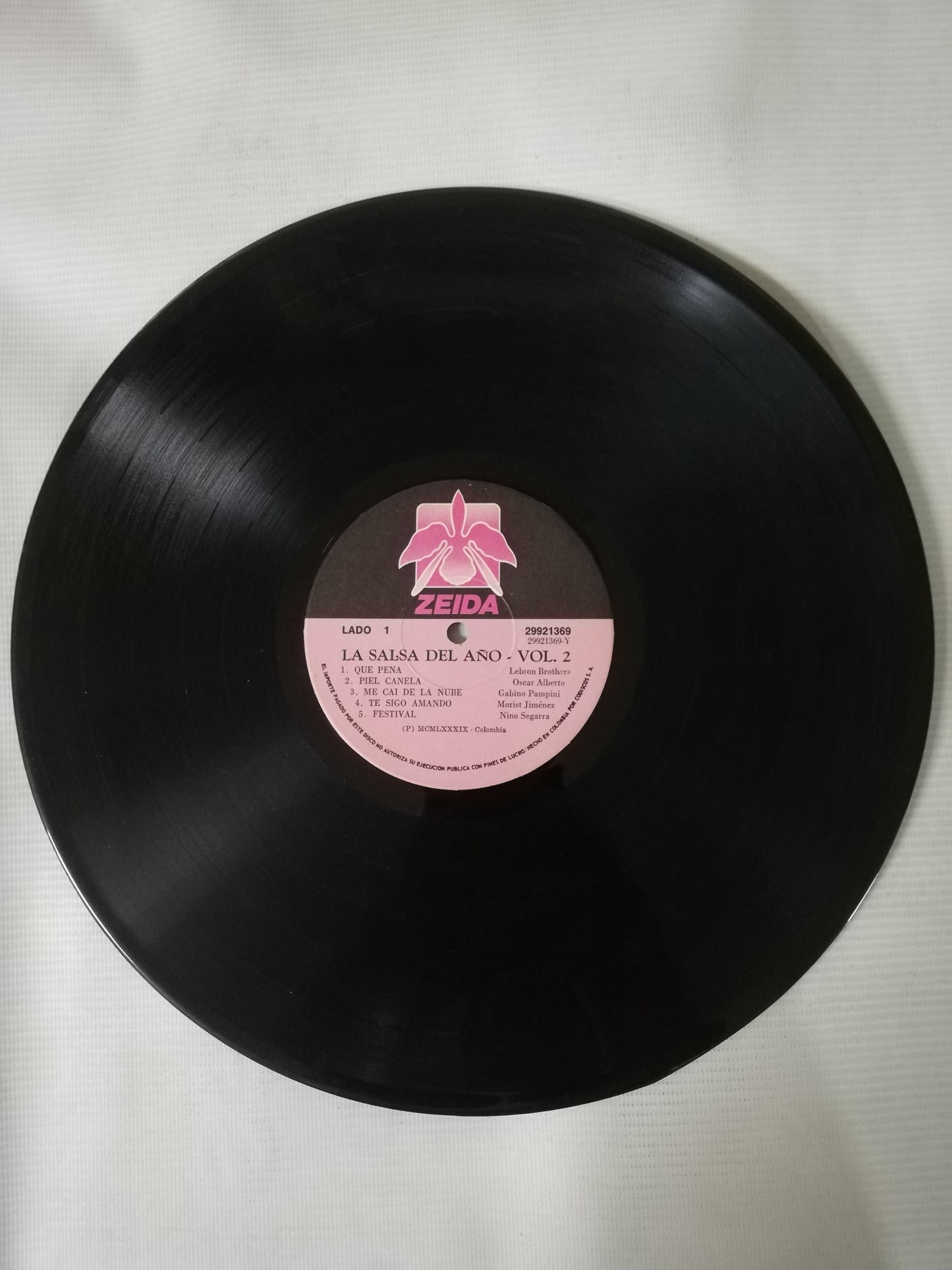LP LA SALSA DEL AÑO - LA SALSA DEL AÑO VOL. 2