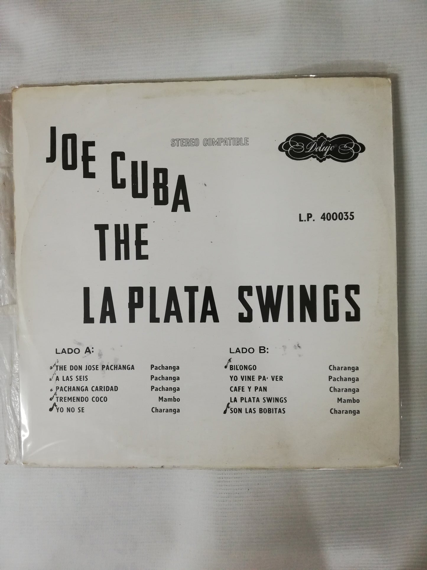 LP JOE CUBA - THE PLATA SWING