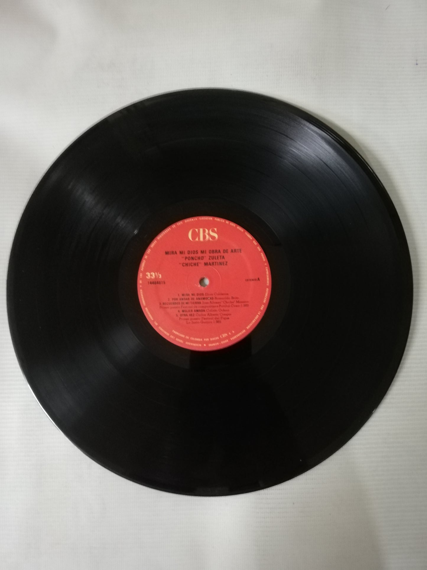 LP PONCHO ZULETA Y CHICHO MARTINEZ - MIRA MI DIOS