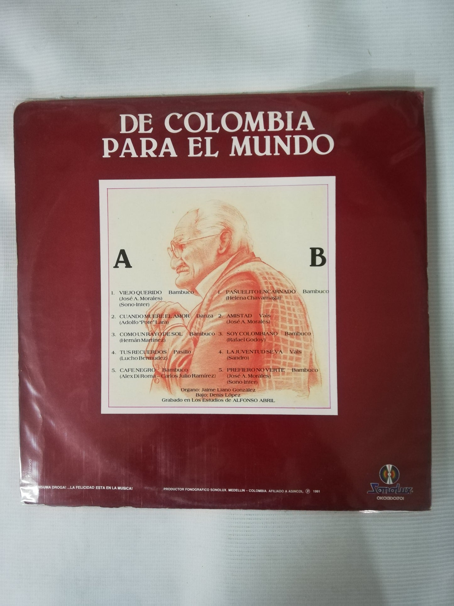 LP DUETO HERMANOS CALERO - VIEJO QUERIDO