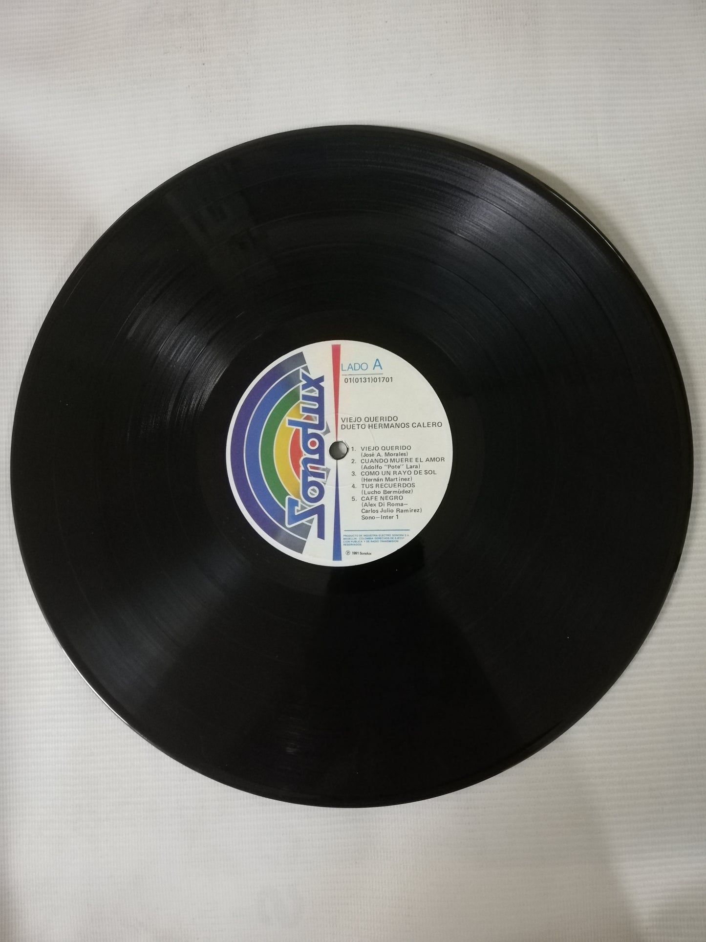 LP DUETO HERMANOS CALERO - VIEJO QUERIDO