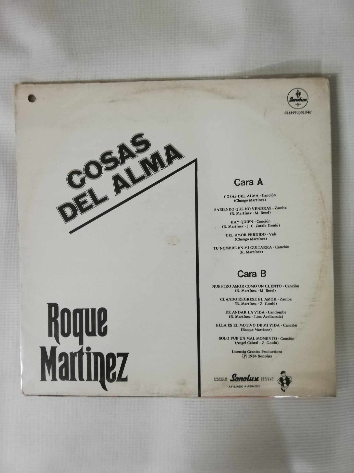 LP ROQUE MARTINEZ - COSAS DEL ALMA