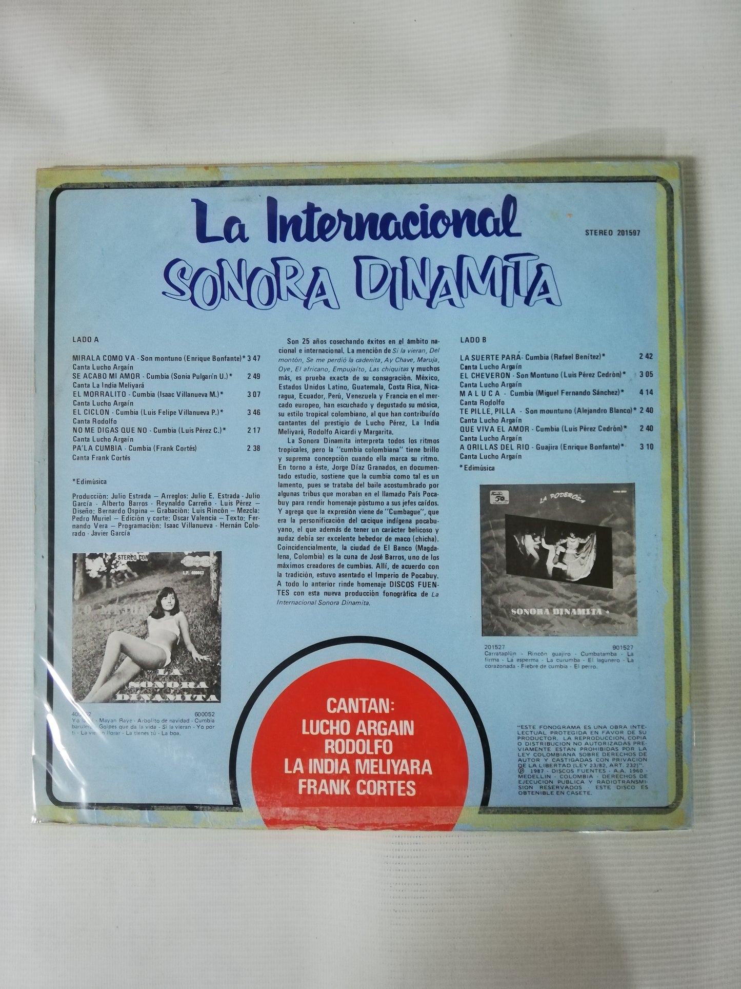 LP SONORA DINAMITA - LA INTERNACIONAL