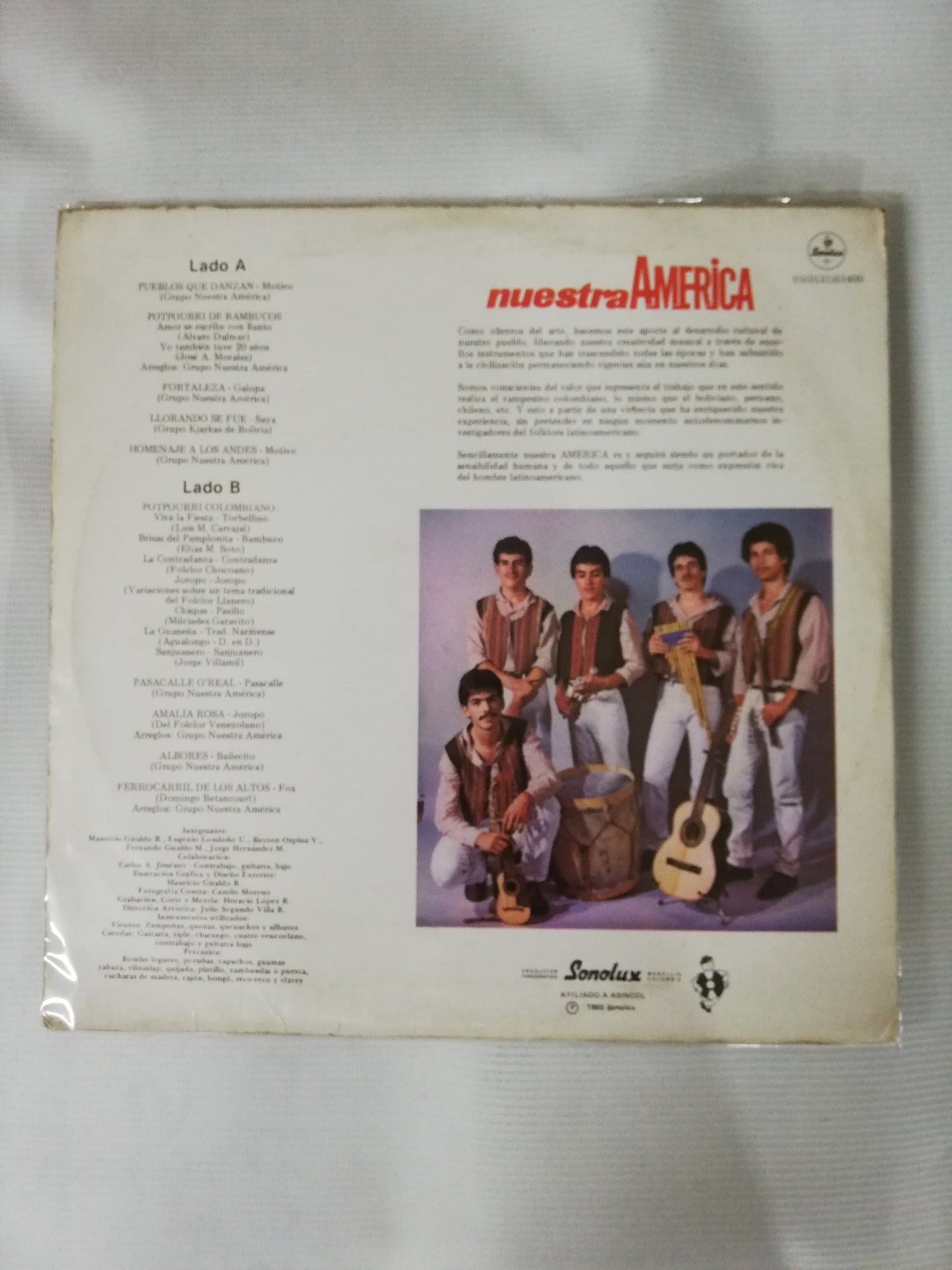 LP NUESTRA AMIERICA - PUEBLOS QUE DANZAN