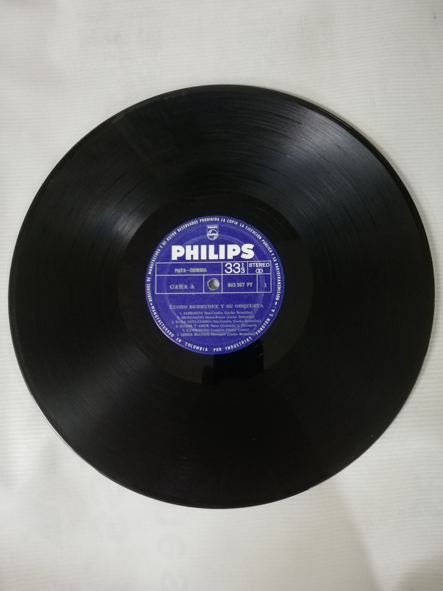 LP LUCHO BERMUDEZ Y SU ORQUESTA - PATA CUMBIA SABROSITA