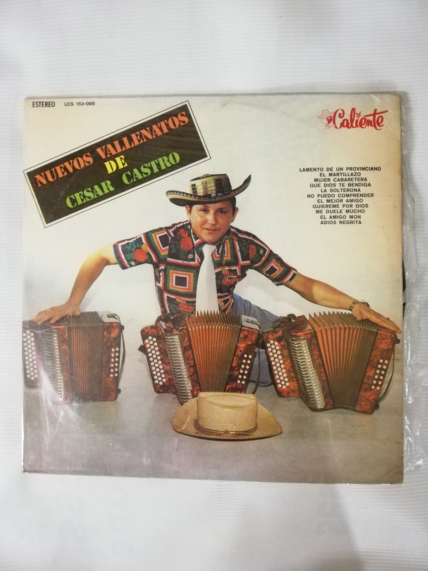 LP CESAR CASTRO - NUEVOS VALLENATOS DE CESAR CASTRO