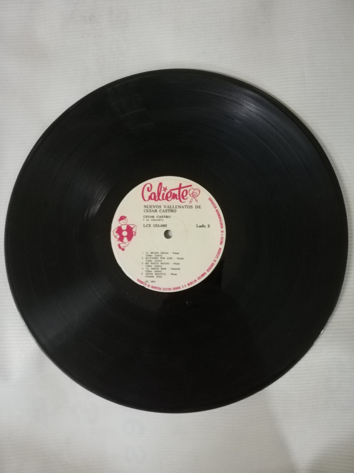 LP CESAR CASTRO - NUEVOS VALLENATOS DE CESAR CASTRO