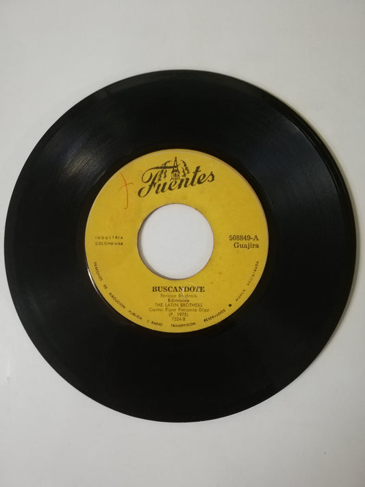 VINILO THE LATIN BROTHERS - BUSCANDOTE / LOS OBREROS