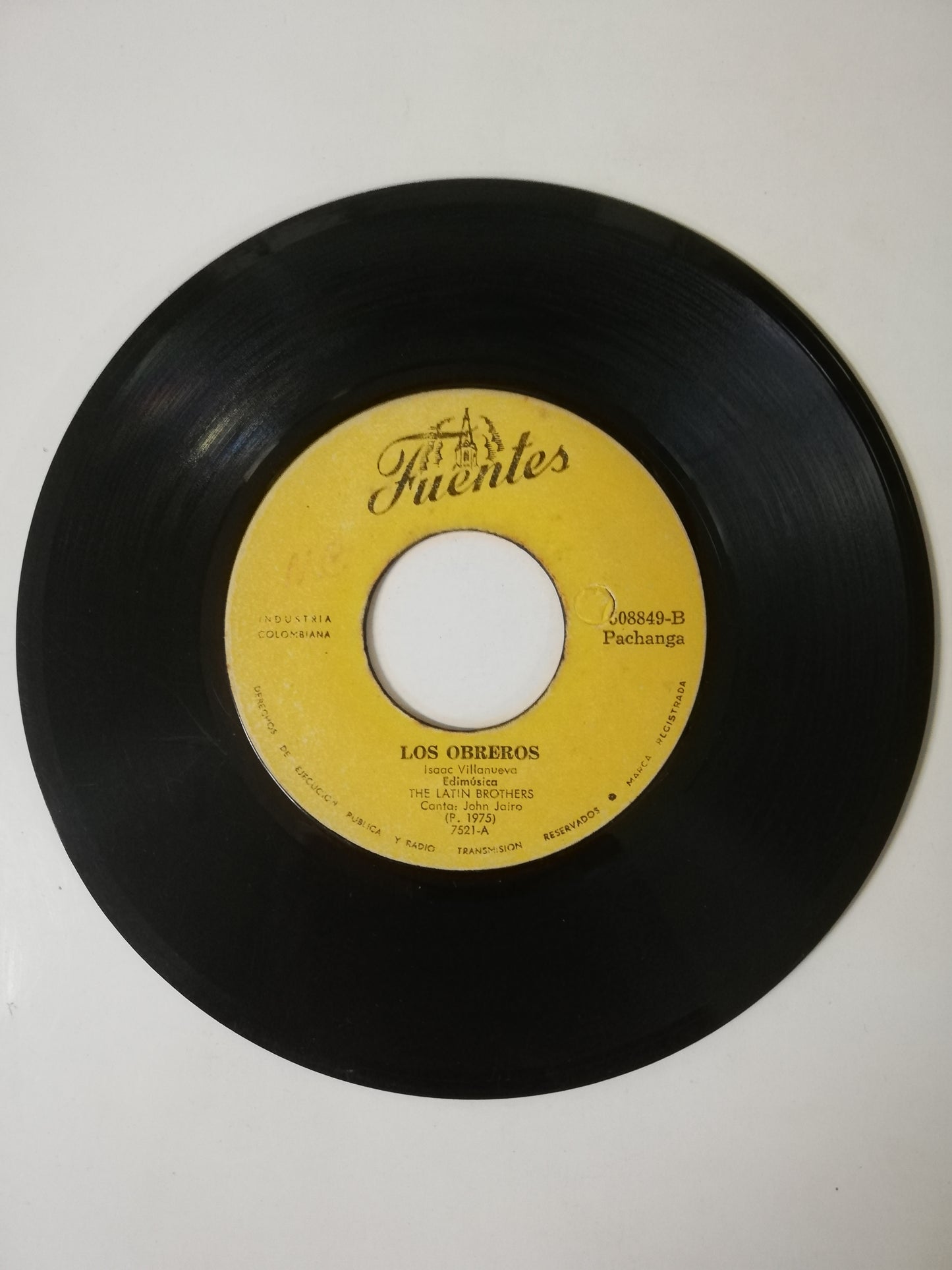 VINILO THE LATIN BROTHERS - BUSCANDOTE / LOS OBREROS