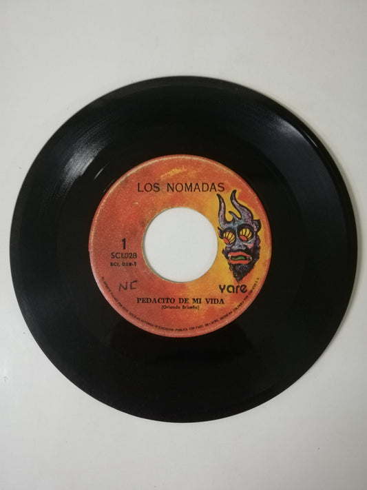VINILO LOS NOMADAS - PEDACITO DE MI VIDA / TE BUSCARE