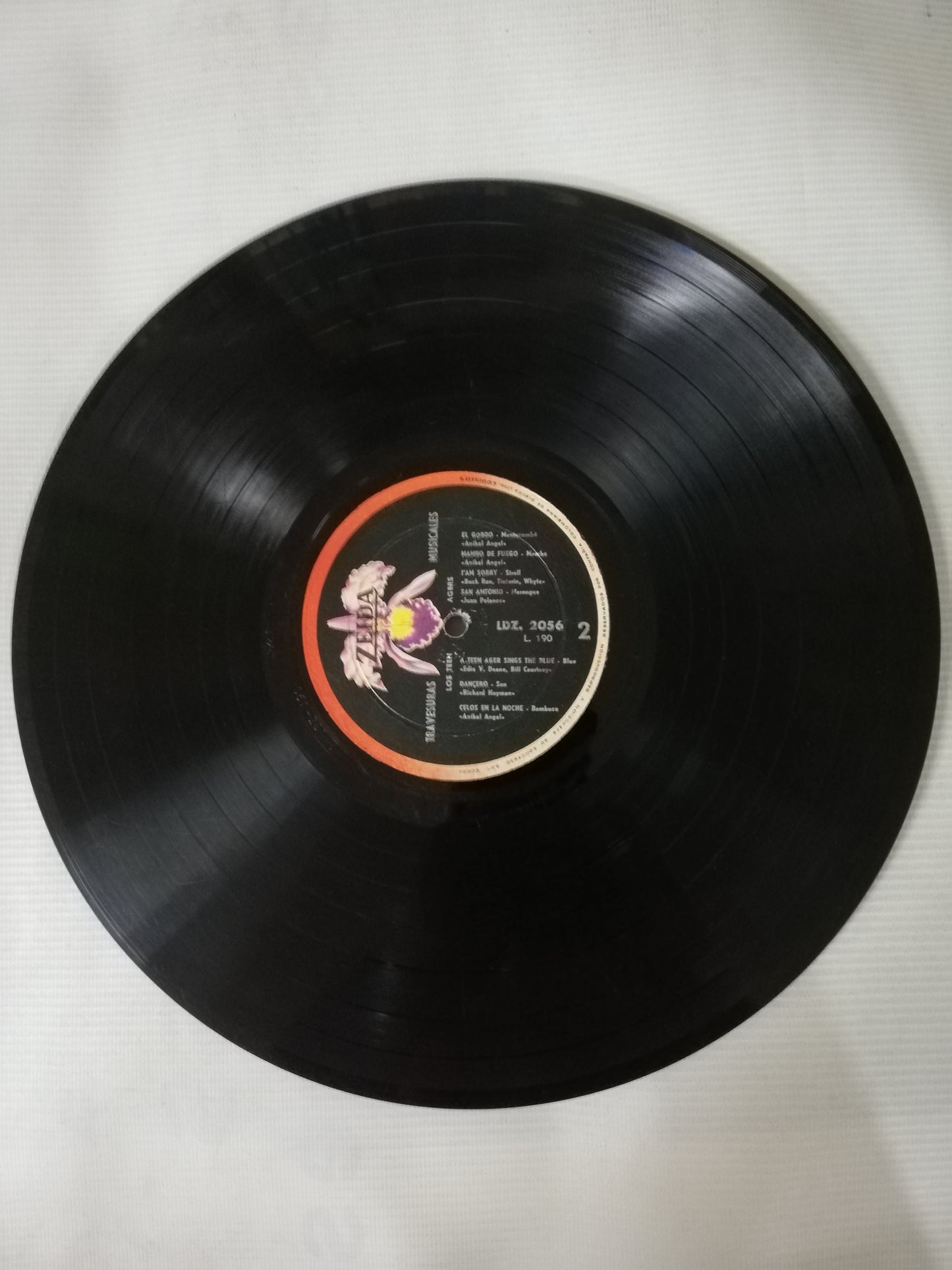 LP LOS TEEN AGERS - TRAVESURAS MUSICALES