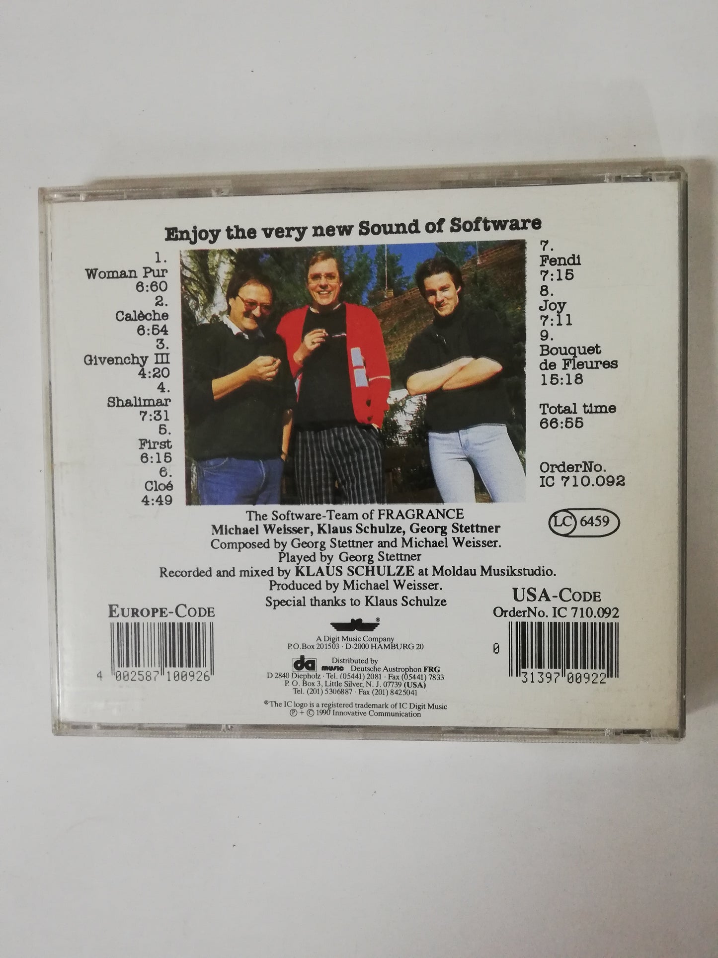 CD SOFTWARE - FRAGANCE