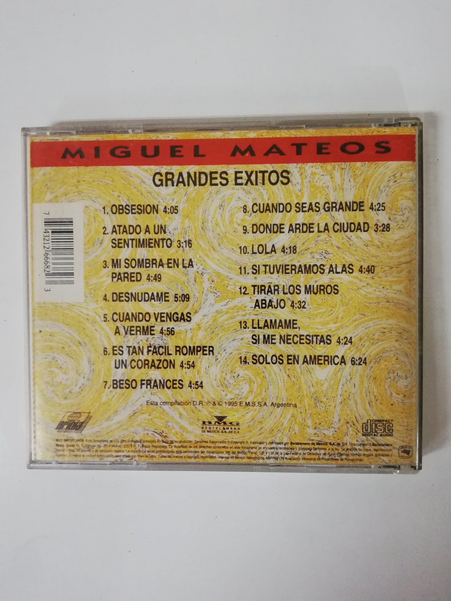 CD MIGUEL MATEOS - GRANDES EXITOS