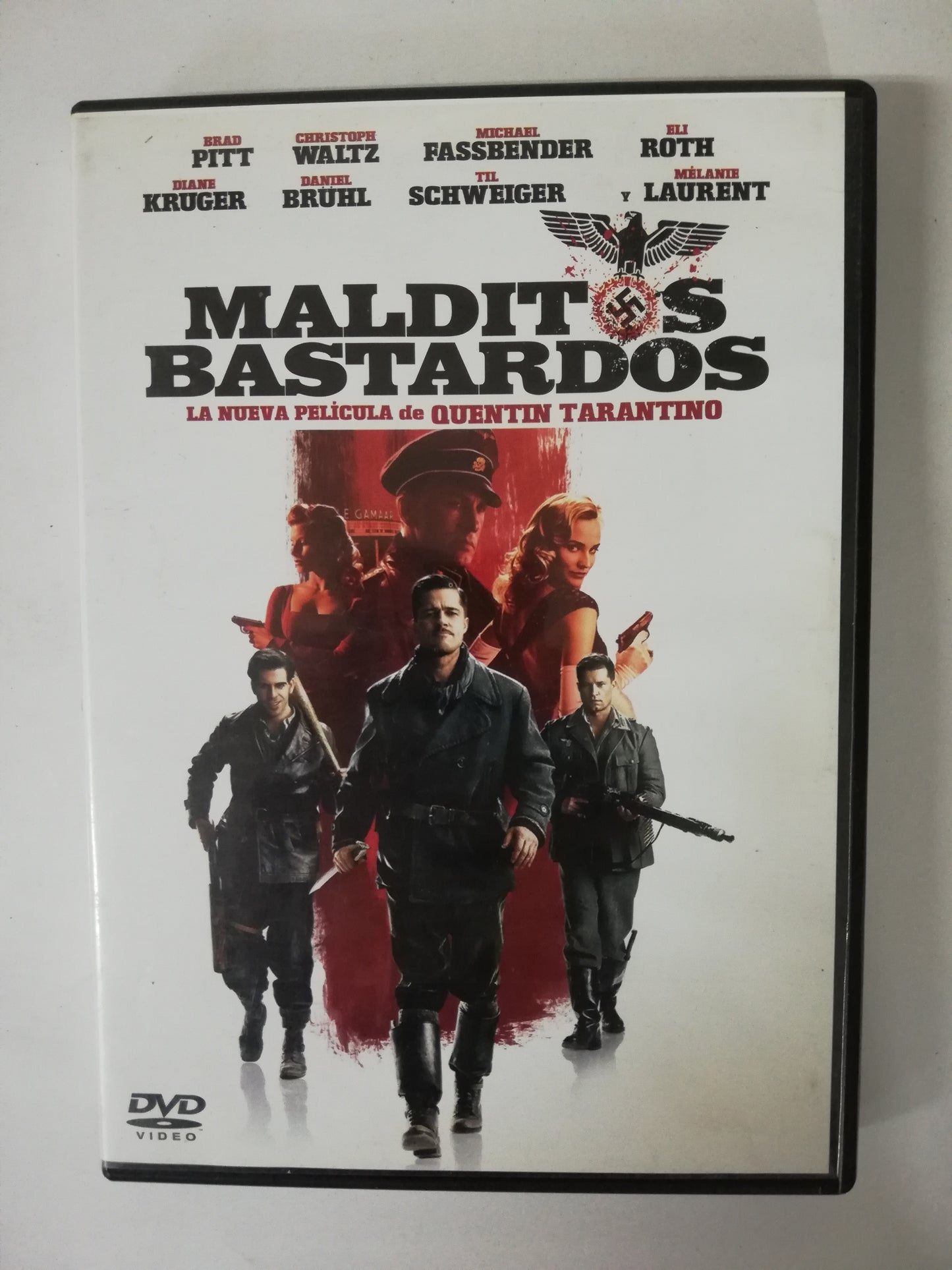 DVD MALDITOS BASTARDOS - QUENTIN TARANTINO