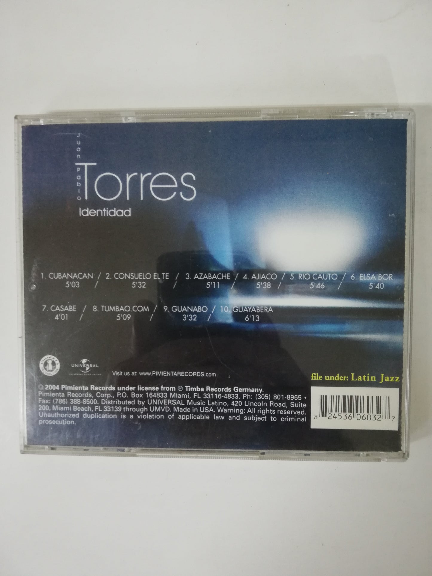 CD JUAN PABLO TORRES - IDENTIDAD