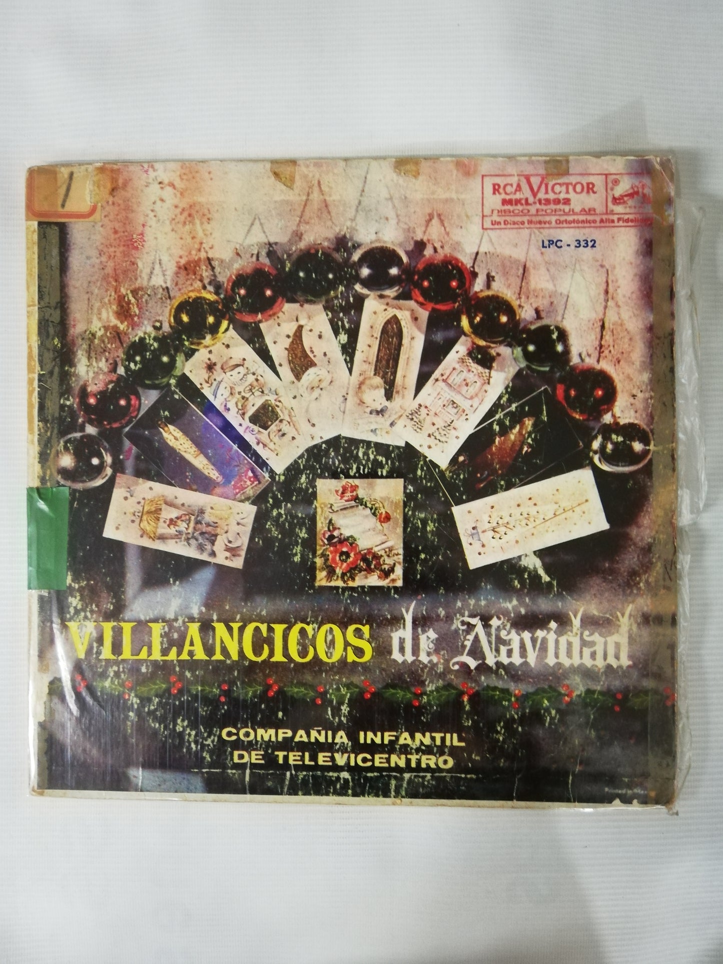 LP COMPAÑIA INFANTIL TELEVICENTRO - VILLANCICOS DE NAVIDAD