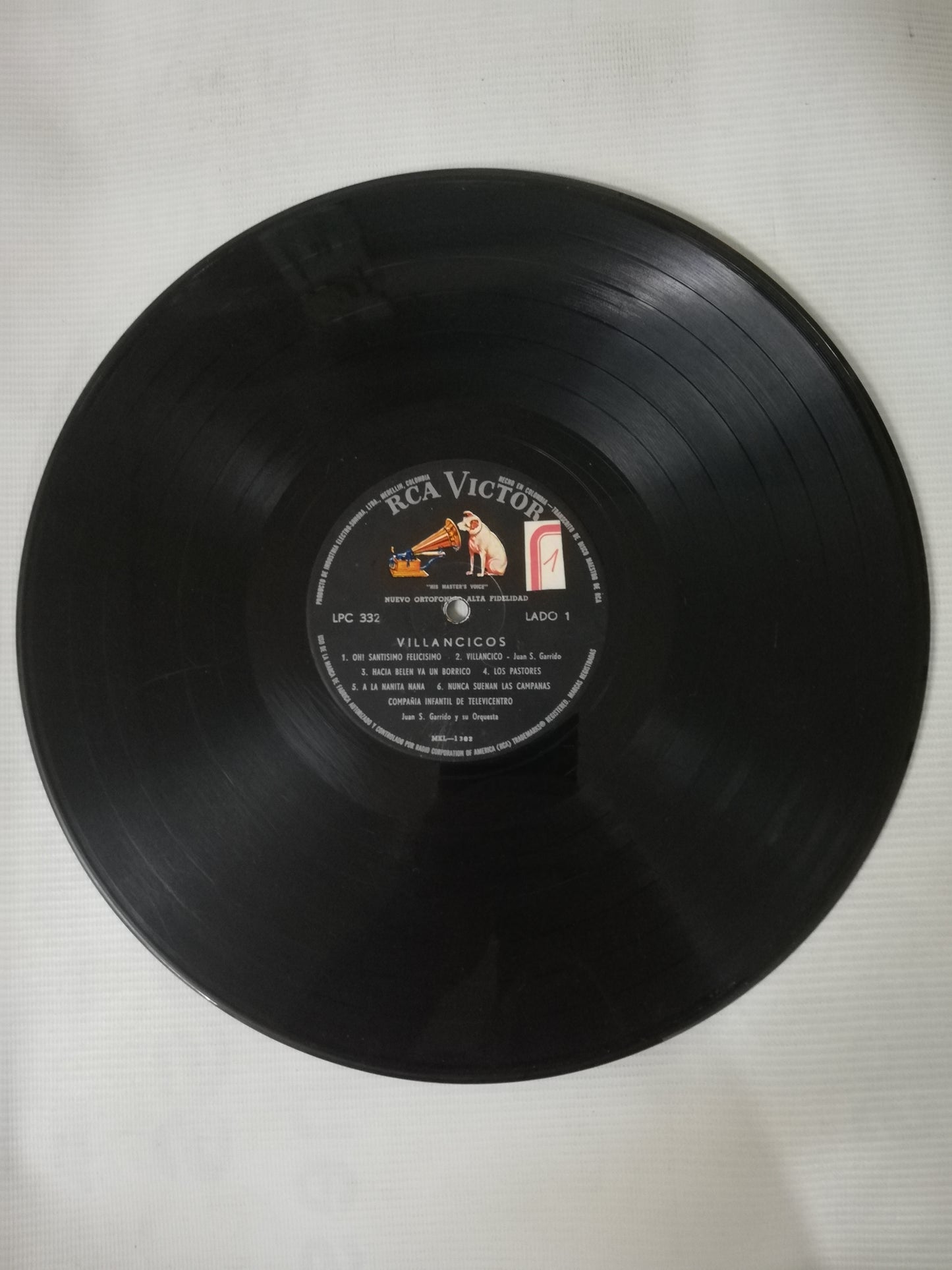 LP COMPAÑIA INFANTIL TELEVICENTRO - VILLANCICOS DE NAVIDAD