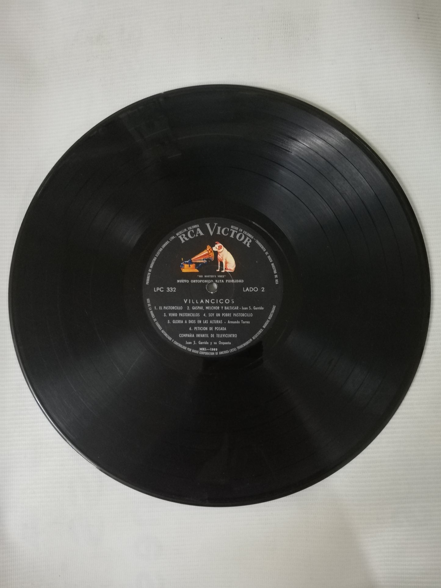 LP COMPAÑIA INFANTIL TELEVICENTRO - VILLANCICOS DE NAVIDAD