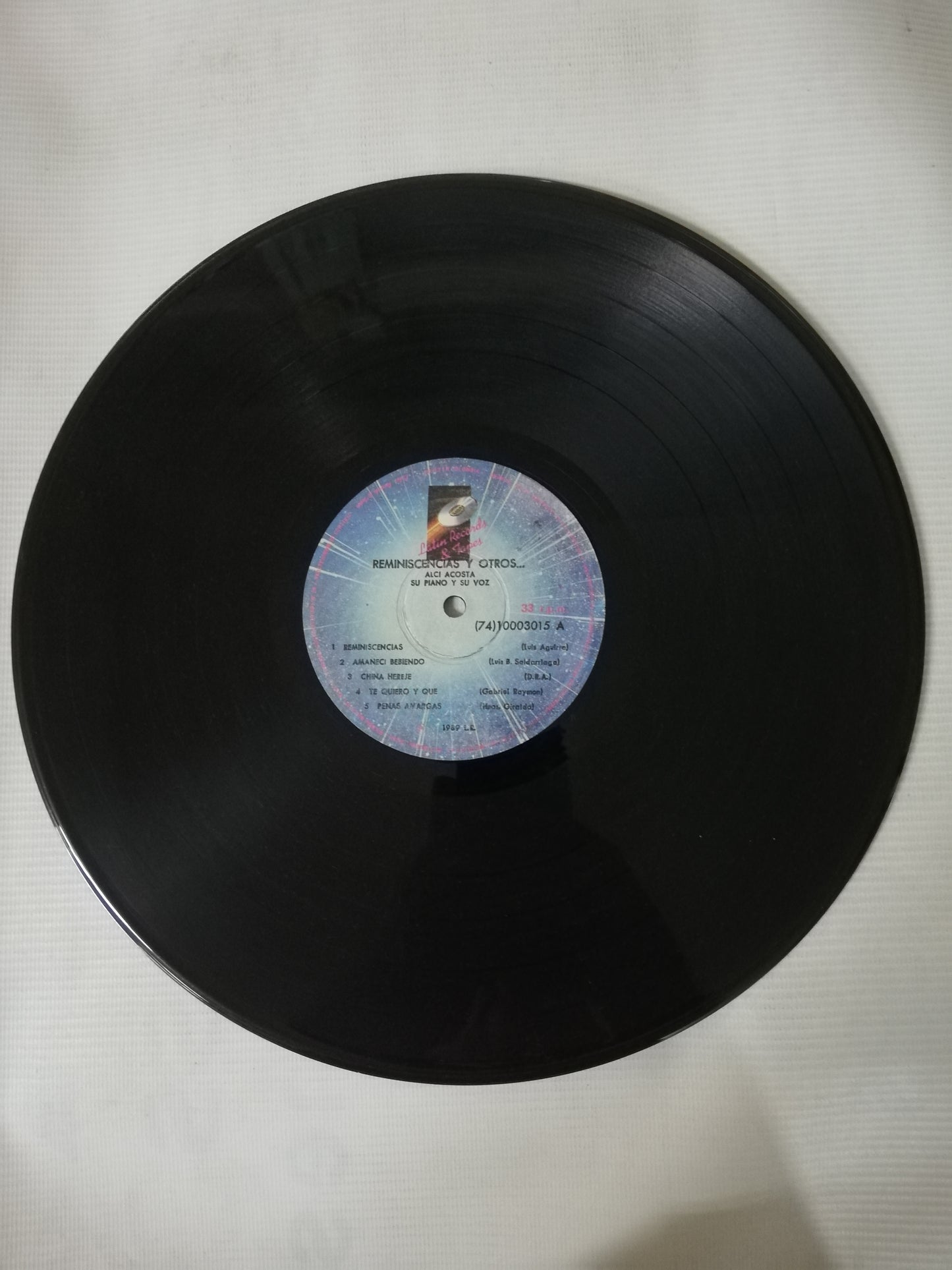 LP ALCI ACOSTA SU PIANO Y SU VOZ - REMINISCENCIAS Y OTROS