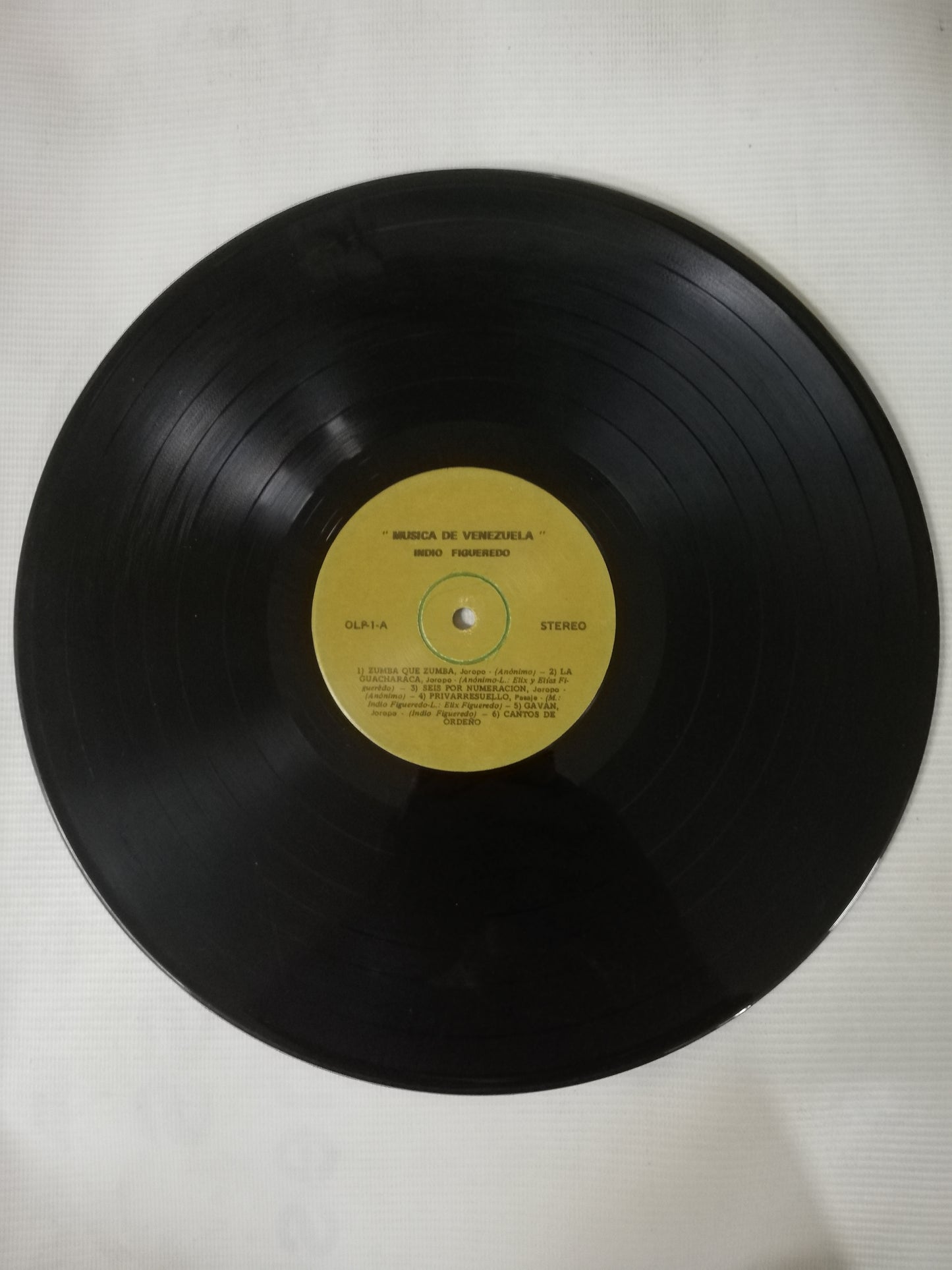 LP EL INDIO FIGUEREDO - MÚSICA DE VENEZUELA - VINYL X 2