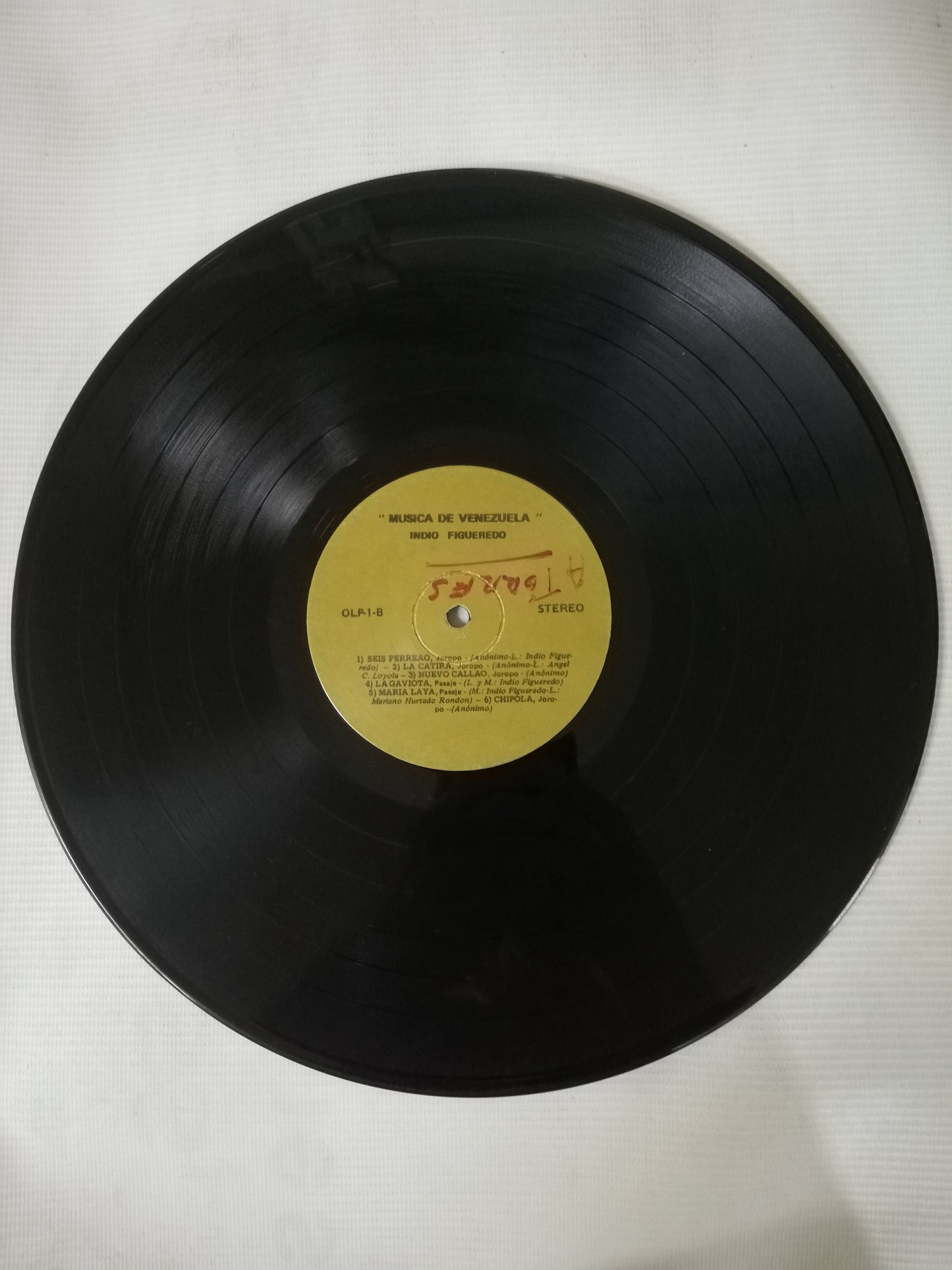 LP EL INDIO FIGUEREDO - MÚSICA DE VENEZUELA - VINYL X 2