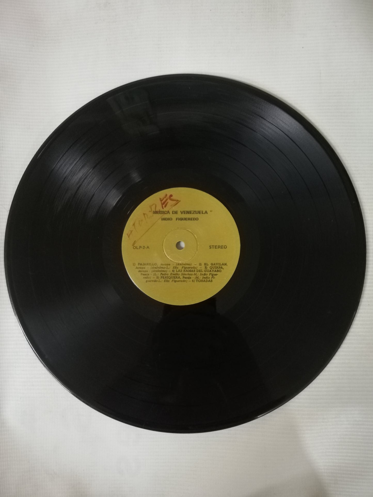 LP EL INDIO FIGUEREDO - MÚSICA DE VENEZUELA - VINYL X 2