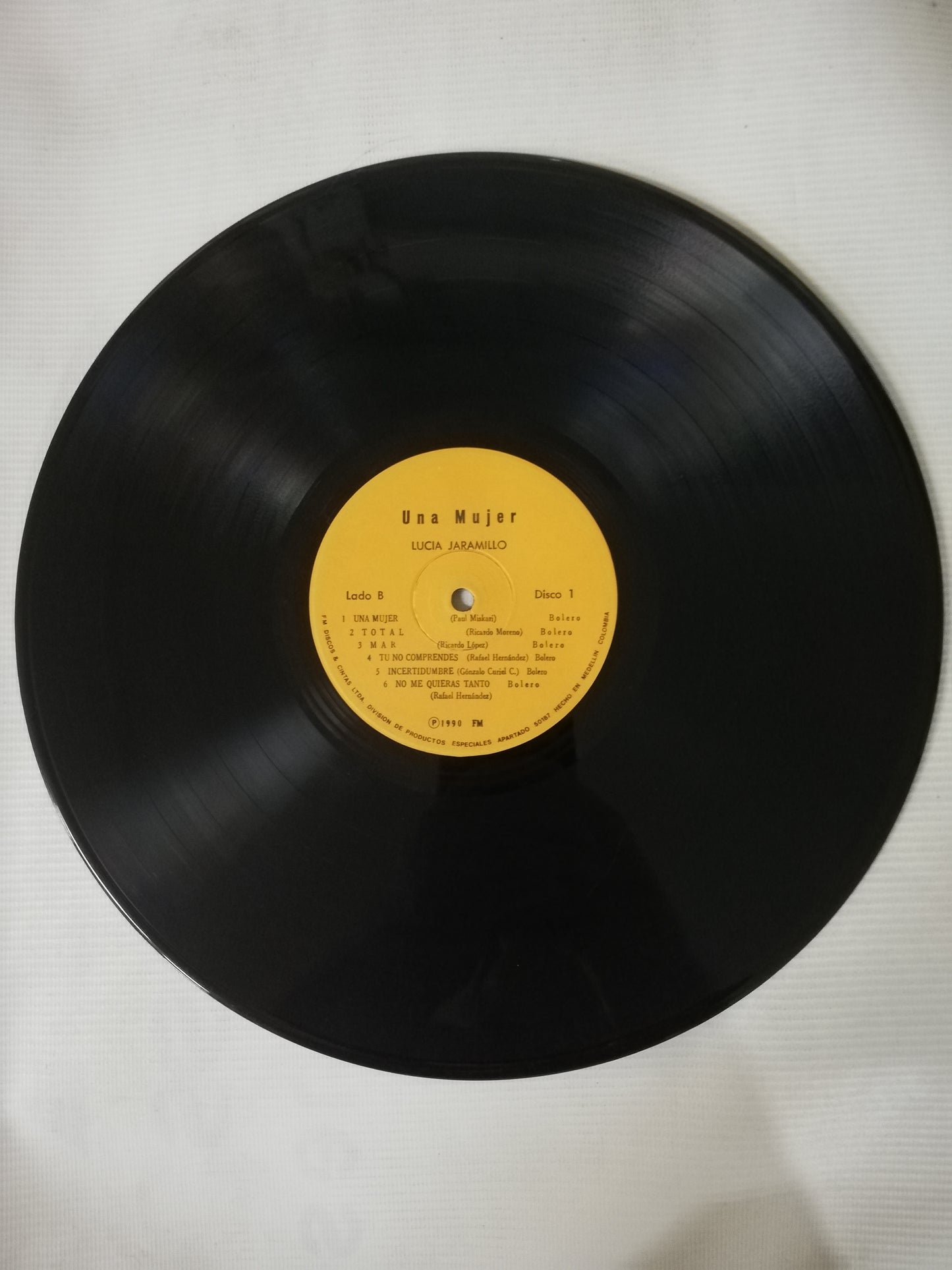 LP LUCIA JARAMILLO - UNA MUJER - VINYL X 2