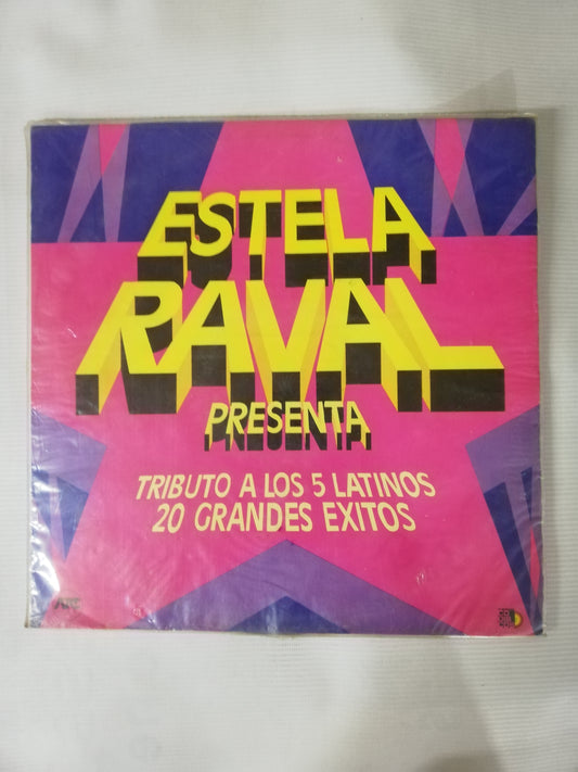 LP ESTELA RAVAL - TRIBUTO A LOS 5 LATINOS 20 GRANDES EXITOS