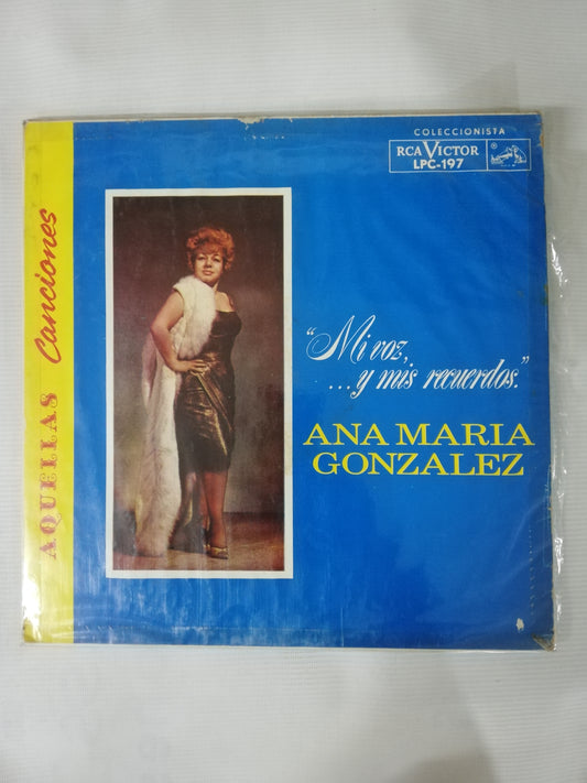 LP ANA MARIA GONZALEZ - MI VOZ ...Y MIS RECUERDOS
