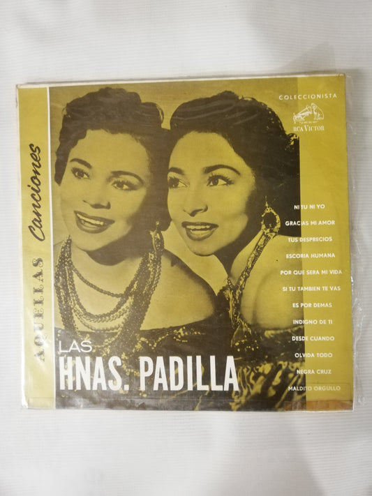 LP LAS HERMANAS PADILLA - AQUELLAS CANCIONES